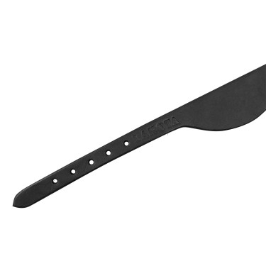 Cierre de estribos en cuero Lakota Negro