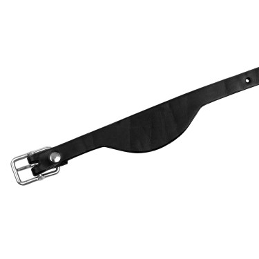 Cierre de estribos en cuero Lakota Negro