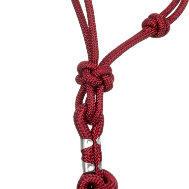 Cabezada de cuerda anudada con ramal Pool's Burdeos