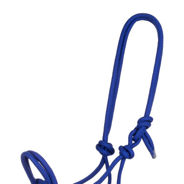 Cabezada de cuerda anudada con ramal Pool's Azúl real