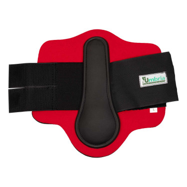 Polainas de neopreno con carcasa de goma Umbria Equitazione Roja Rojo