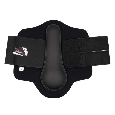 Polainas de neopreno con carcasa de goma Umbria Equitazione Negro