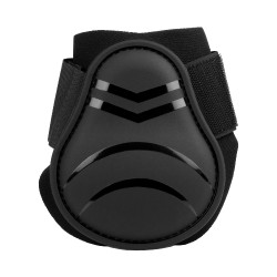 Protectores de menudillo de neopreno con refuerzo de plástico Umbria Equitazione Negro