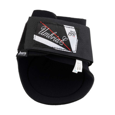 Protectores de menudillo de neopreno con refuerzo de plástico Umbria Equitazione Negro