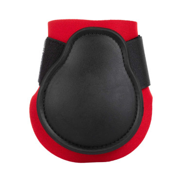 Protectores de menudillo de neopreno con carcasa de goma Umbria Equitazione Roja Rojo