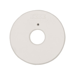 Arandelas de bocados con anillas recubiertas de goma Umbria Equitazione Blanco