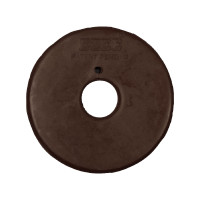 Rondelles de Mors à Anneaux Recouvert de Caoutchouc Umbria Equitazione