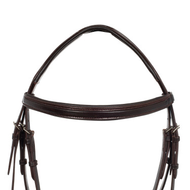 Brida Modelo Clásico Padded Supreme Castaño Marr&amp;amp;amp;oacute;n