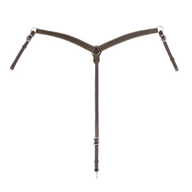 Pechopetral Estrecho Clásico Lakota Castaño Marr&amp;oacute;n