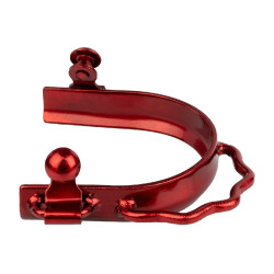 Espuelas Western Barrel Coloridas Pool's Roja Rojo