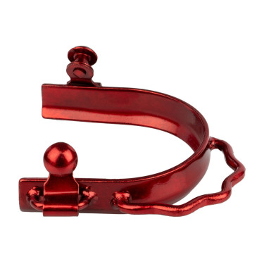 Espuelas Western Barrel Coloridas Pool's Roja Rojo