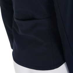 Chaqueta softshell entallada para mujer con bolsillos ocultos Equestro Americana marina Azul marino