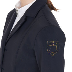 Chaqueta de concurso infantil Exclusive Equestro Americana marina Azul marino