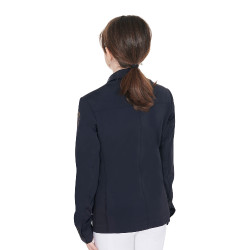Chaqueta de concurso infantil Exclusive Equestro Americana marina Azul marino