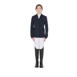 Chaqueta de concurso infantil Exclusive Equestro Americana marina Azul marino