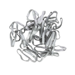 Gomas de silicona Hippo-Tonic Plateado Gris
