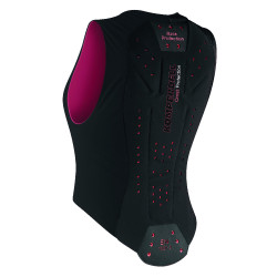Protector de espalda Komperdell FlexFit señoras Negro / burdeos Protector de espalda Komperdell FlexFit señoras Negro / burdeos
