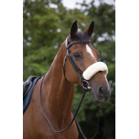 Forro muserola Equi-Theme Teddy Crudo Beige Forro muserola Equi-Theme Teddy Crudo Beige