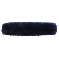 Forro muserola Equi-Theme Teddy Azul marino