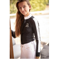 Camisa de concurso Pénélope Showshirt Negro