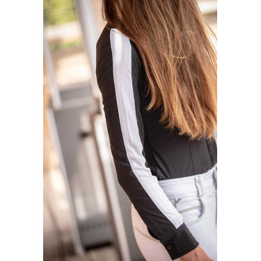 Camisa de concurso Pénélope Showshirt Negro