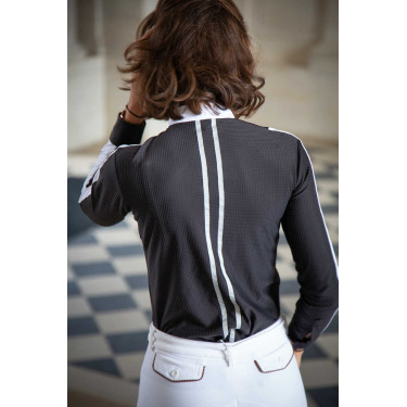 Camisa de concurso Pénélope Showshirt Negro