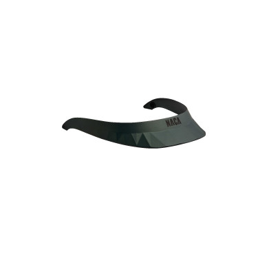 Visera para casco Naca Verde mate / negro