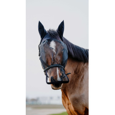 Cabezada + máscara anti-UV Equithème