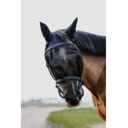 Cabezada + máscara Equithème Negro