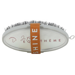 Cepillo suave Equithème Te quiero Gris