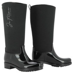 Botas de lluvia Equithème Je t'aime Negro Botas de lluvia Equithème Je t'aime Negro
