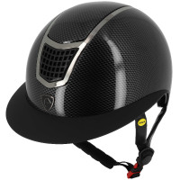 Casco Equithème Airy LM Negro carbono brillante