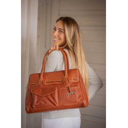 Bolso PENELOPE - Maelys - modelo grande Coñac Marrón