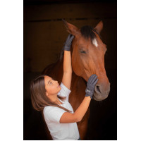 Guantes EDEN BY PENELOPE Prisma strass niño Marino Azul marino