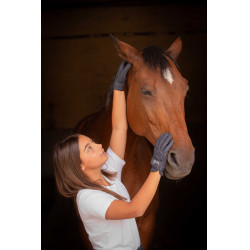 Guantes EDEN BY PENELOPE Prisma strass niño Marino Azul marino