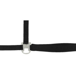 Cabezada de nailon Equithème Jacquard Negro Cabezada de nailon Equithème Jacquard Negro