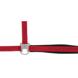 Cabezada de nailon Equithème Jacquard Roja Rojo Cabezada de nailon Equithème Jacquard Roja Rojo