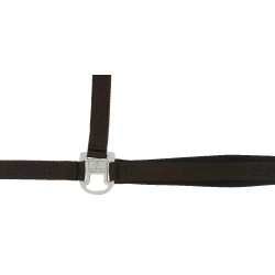 Cabezada de nailon Equithème Jacquard Castaño Marrón Cabezada de nailon Equithème Jacquard Castaño Marrón