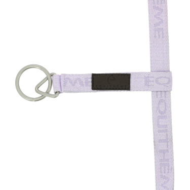 Cabezada de nailon Equithème Jacquard Lila Azul