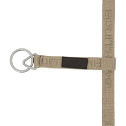 Cabezada de nailon Equithème Jacquard Gris pardo Marrón Cabezada de nailon Equithème Jacquard Gris pardo Marrón