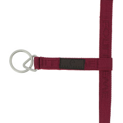 Cabezada de nailon Equithème Jacquard Burdeos Cabezada de nailon Equithème Jacquard Burdeos