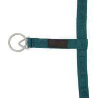 Cabezada de nailon Equithème Jacquard Pato azul