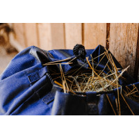 Bolsa de red para heno HIPPOTONIC - Rectángulo Marino Azul marino