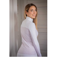 Polo PENELOPE - Debbie Blanc - Rose Blanco Polo PENELOPE - Debbie Blanc - Rose Blanco