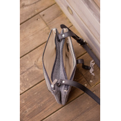 Bolso PENELOPE - Pablito - Tamaño grande Motivo de espiga / negro