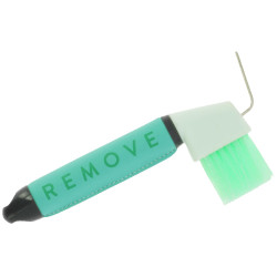 Limpiacascos EQUITHÈME Je t'aime Verde / menta