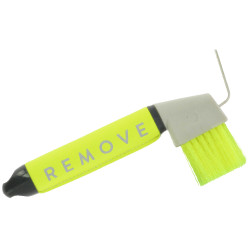 Limpiacascos EQUITHÈME Je t'aime Amarillo fluorescente