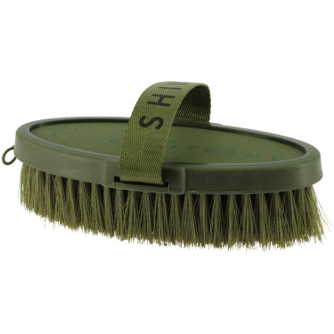 Cepillo suave Equithème Te quiero Oliva Verde