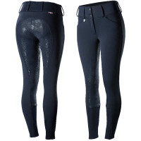 Pantalón Thermo Gran Premio Horze con fullseat silicona mujer Negro