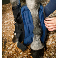 Forro Ionic Horseware para protectores de boxeo para caballos Negro